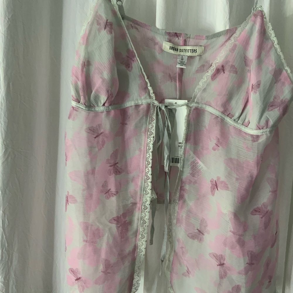 Urban outfitters butterfly tank top size L